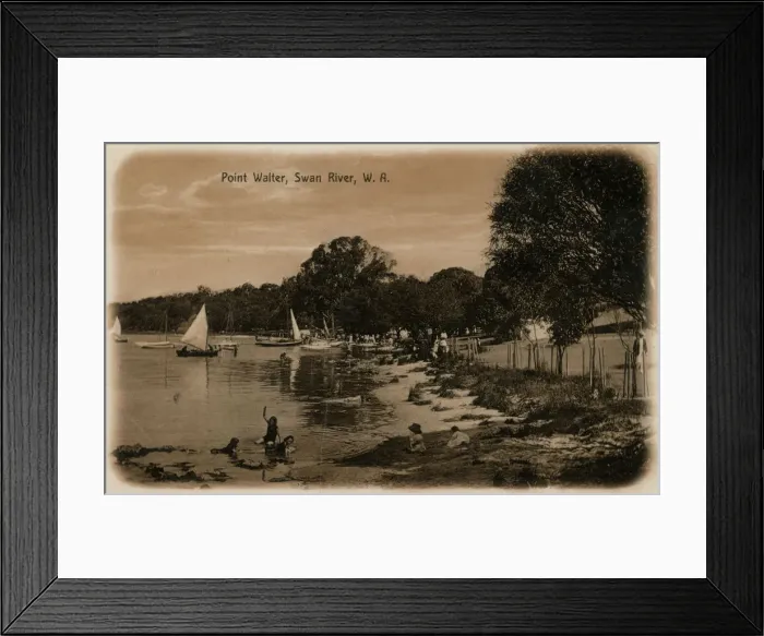 Framed Print : Point Water, Swan River, Western Australia Framed Print : Point Water, Swan River, Western Australia