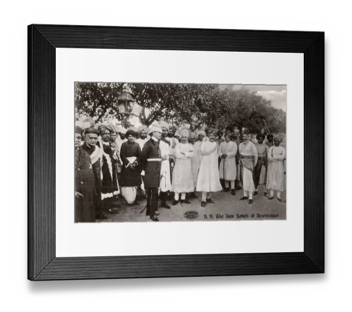 Framed Print : Jam Saheb Shri Sir Ranjitsinhji of Nawanagar Framed Print : Jam Saheb Shri Sir Ranjitsinhji of Nawanagar