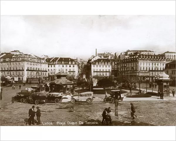 Lisbon, Portugal - Praca Duque Da Terceira