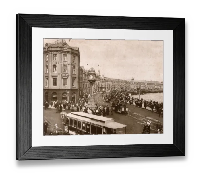 Framed Print : The Promenade - Douglas, Isle of Man Framed Print : The Promenade - Douglas, Isle of Man