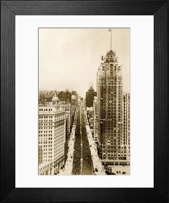 Framed Print : Chicago, Illinois, USA Framed Print : Chicago, Illinois, USA