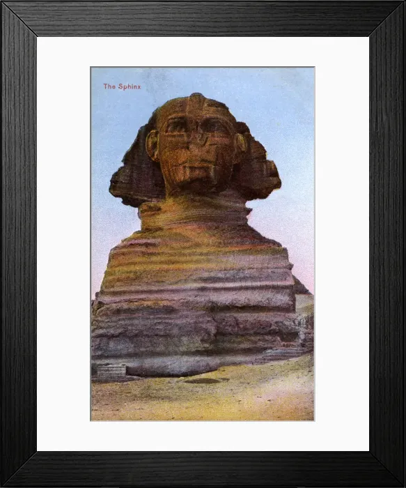 Framed Print : The Sphinx, Giza, Egypt Framed Print : The Sphinx, Giza, Egypt