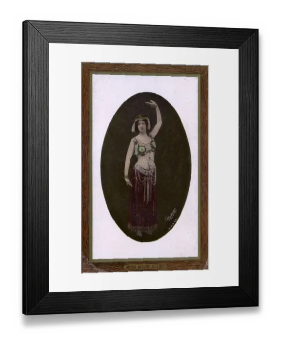 Framed Print : Miss Maud Allen - Dancer, in the role of Salome Framed Print : Miss Maud Allen - Dancer, in the role of Salome