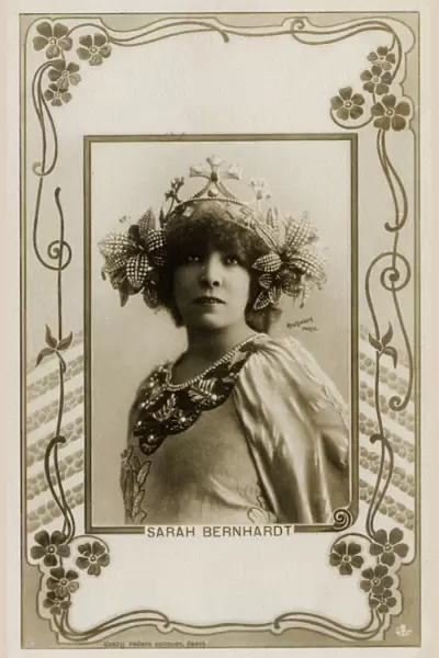 Sarah Bernhardt - French Stage Actress
