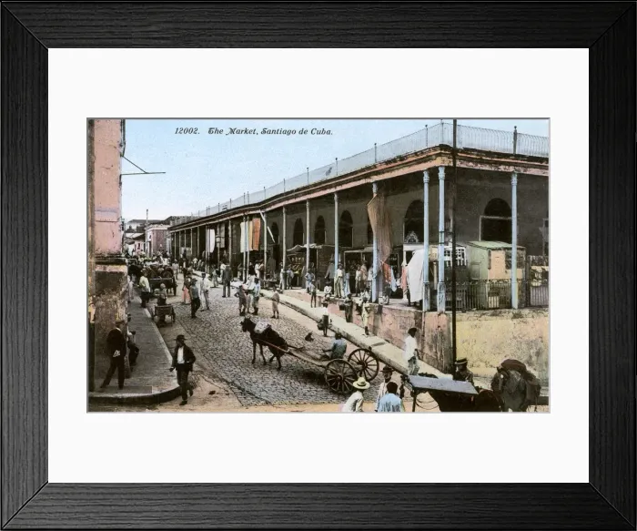 Framed Print : The Market, Santiago de Cuba Framed Print : The Market, Santiago de Cuba