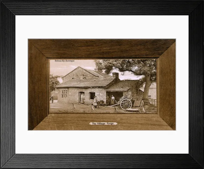 Framed Print : Bolton-by-Bowland, Lancashire - The Village Forge Framed Print : Bolton-by-Bowland, Lancashire - The Village Forge