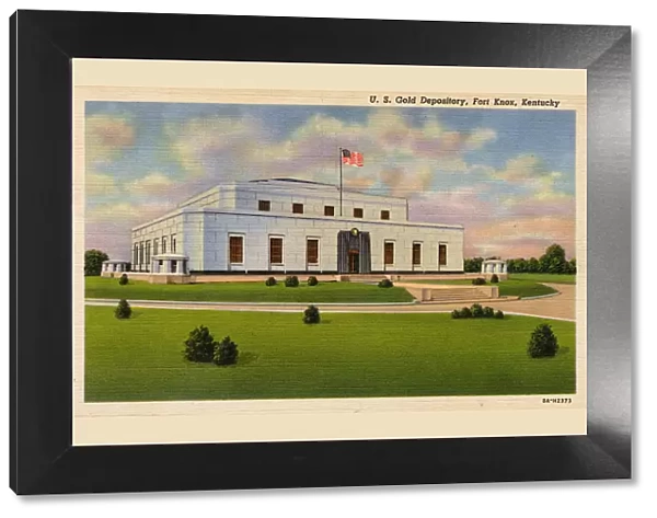 US Gold Bullion Depository at Fort Knox, Kentucky, USA