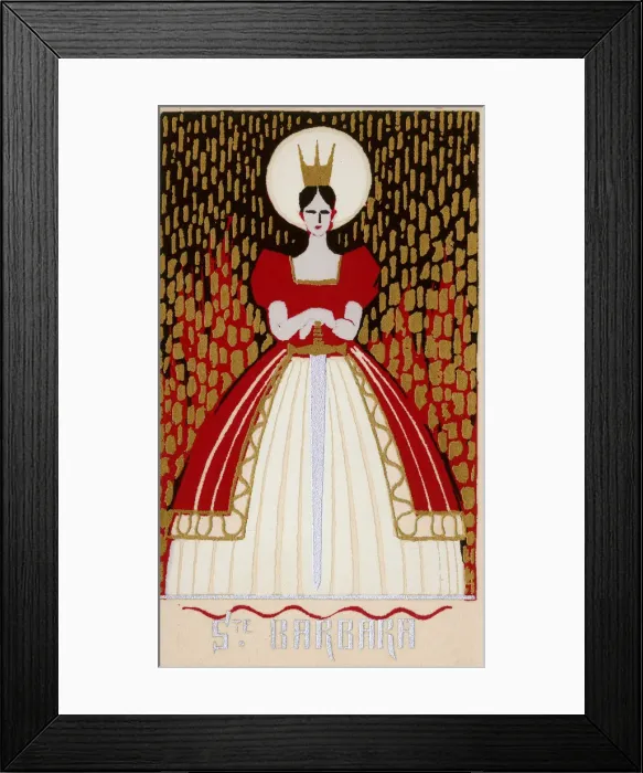 Framed Print : St Barbara - Santa Barbara, California Framed Print : St Barbara - Santa Barbara, California