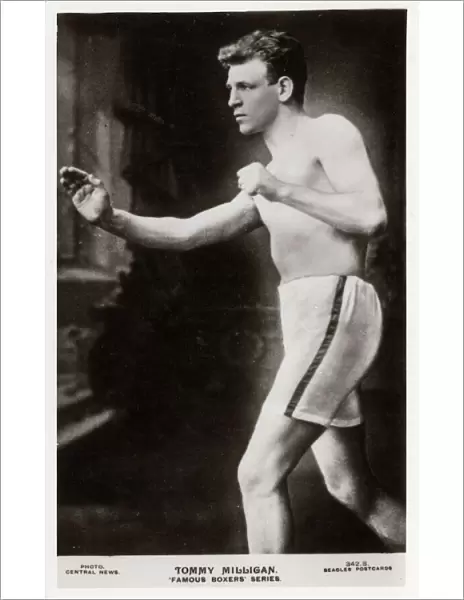 Tommy Milligan - Scottish welter  /  middleweight boxer