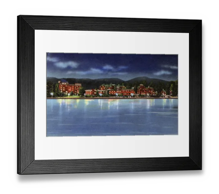 Framed Print : Lake Placid, N. Y. USA - Lake Placid Club Framed Print : Lake Placid, N. Y. USA - Lake Placid Club