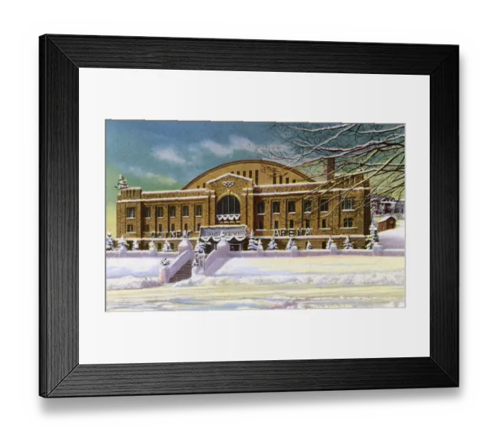 Framed Print : Lake Placid, N. Y. USA - Olympic Arena Framed Print : Lake Placid, N. Y. USA - Olympic Arena