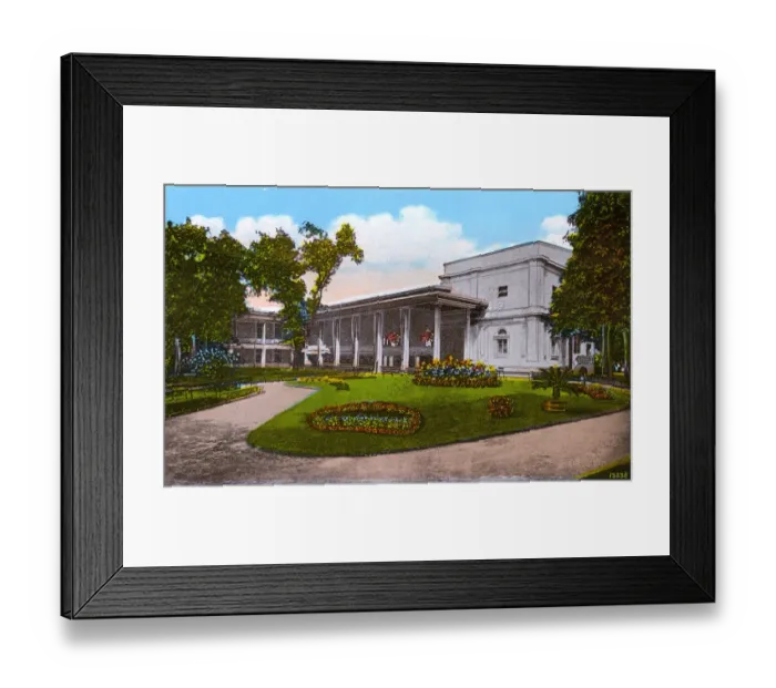 Framed Print : Cincinnati, Ohio, USA - Zoo Club House Pavilion and Stage Framed Print : Cincinnati, Ohio, USA - Zoo Club House Pavilion and Stage