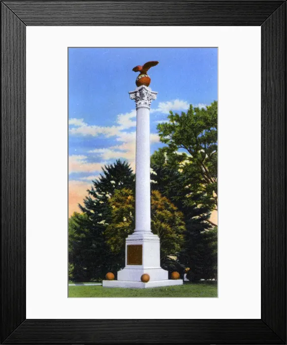 Framed Print : Arlington, Virginia, USA - Spanish American War memorial Framed Print : Arlington, Virginia, USA - Spanish American War memorial