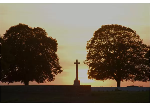Courcelette Cemetery - Somme Battlefield