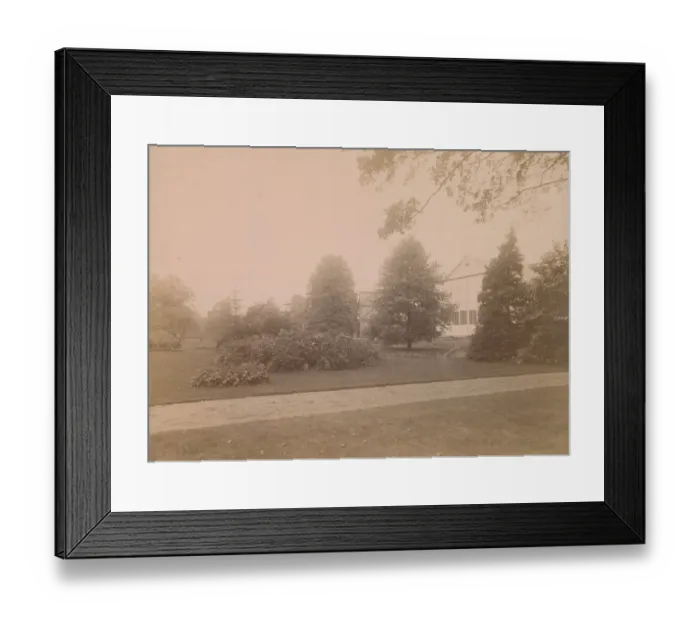 Framed Print : Shed at Baldwyn?s Park, Kent - Sir Hiram Maxim Framed Print : Shed at Baldwyn?s Park, Kent - Sir Hiram Maxim