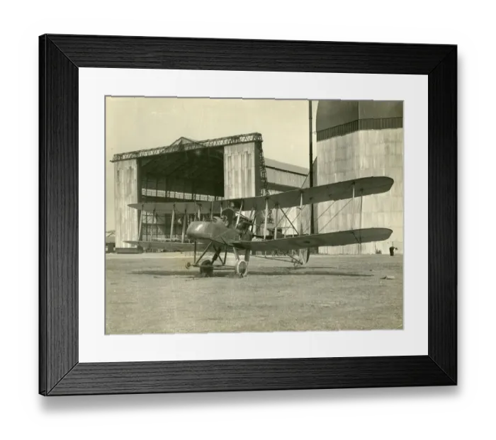 Framed Print : Royal Aircraft Factory FE2d, A2, at Farnborough in May 1916 Framed Print : Royal Aircraft Factory FE2d, A2, at Farnborough in May 1916