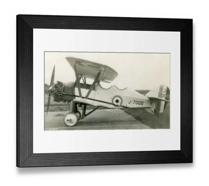 Framed Print : Dual control Armstrong Whitworth Siskin III, J7000 Framed Print : Dual control Armstrong Whitworth Siskin III, J7000
