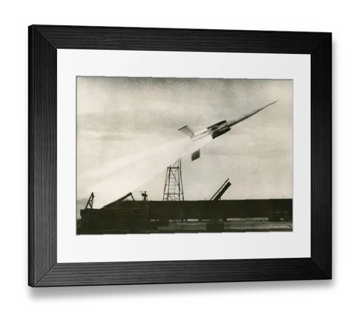 Framed Print : Bristol Bobbin recoverable ramjet test vehicle Framed Print : Bristol Bobbin recoverable ramjet test vehicle