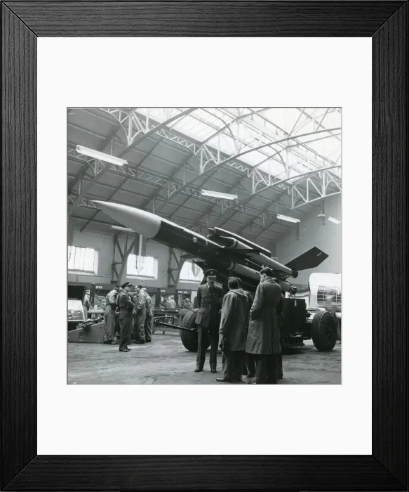 Framed Print : Bristol Bloodhound surface-to-air guided missile Framed Print : Bristol Bloodhound surface-to-air guided missile