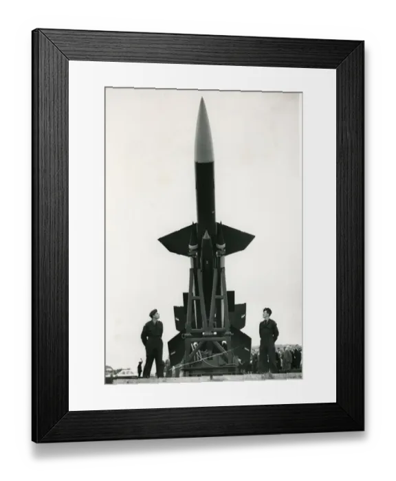 Framed Print : Bristol Bloodhound guided missile unveiled at Filton Framed Print : Bristol Bloodhound guided missile unveiled at Filton