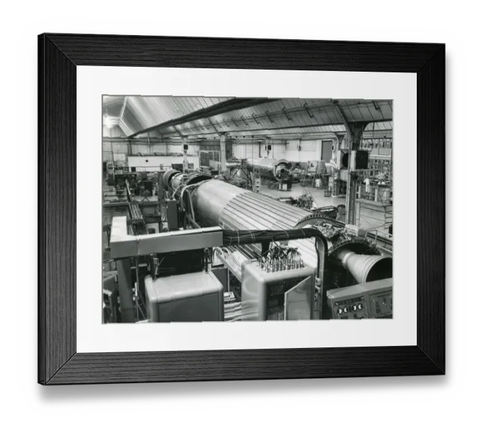 Framed Print : Complete Blue Streak electrical mock-up Framed Print : Complete Blue Streak electrical mock-up