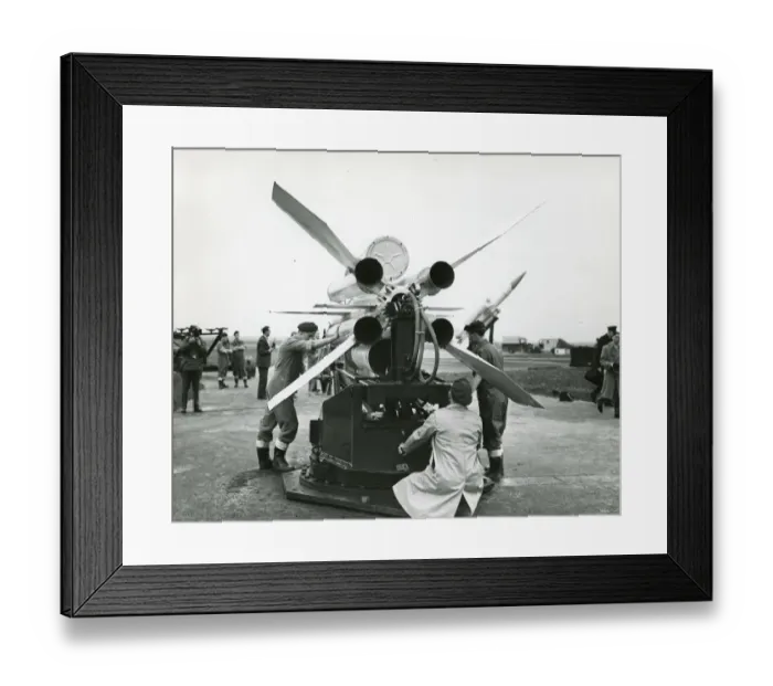 Framed Print : Bristol Bloodhound surface-to-air missile, North Coates Framed Print : Bristol Bloodhound surface-to-air missile, North Coates