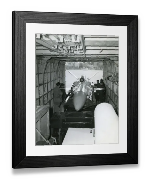 Framed Print : Bristol Bloodhound surface-to-air guided missile Framed Print : Bristol Bloodhound surface-to-air guided missile