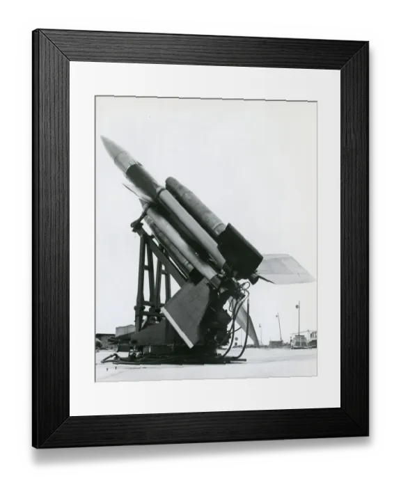 Framed Print : Bristol Bloodhound surface-to-air guided missile Framed Print : Bristol Bloodhound surface-to-air guided missile