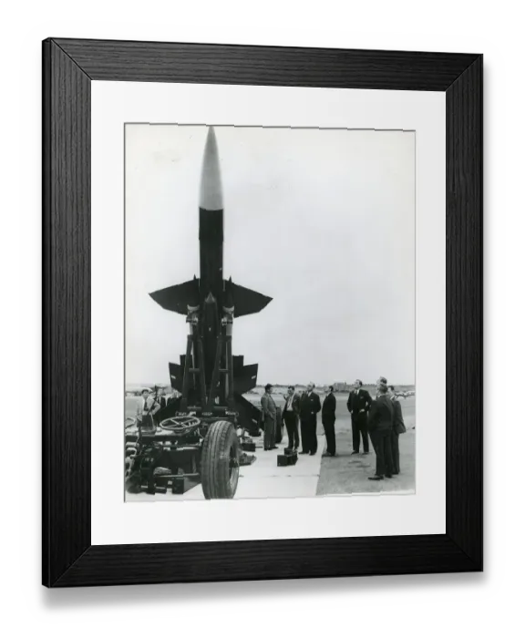 Framed Print : Bristol Bloodhound guided missile unveiled at Filton Framed Print : Bristol Bloodhound guided missile unveiled at Filton