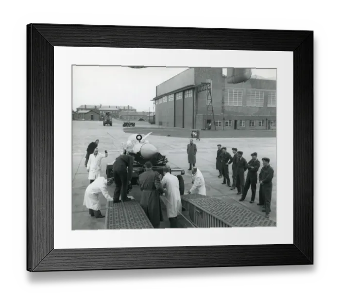 Framed Print : Bristol Bloodhound surface-to-air guided missile Framed Print : Bristol Bloodhound surface-to-air guided missile