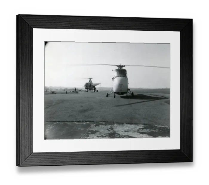 Framed Print : Westland WS-55 and a Westland WS-51 Framed Print : Westland WS-55 and a Westland WS-51