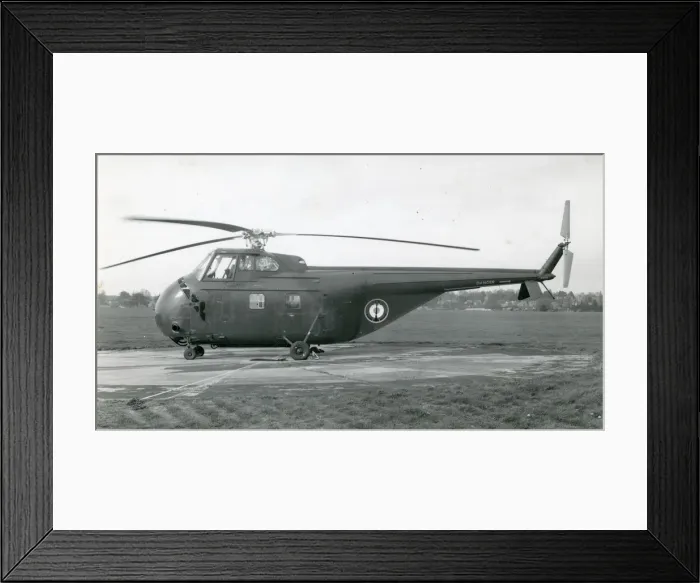 Framed Print : Westland Whirlwind HARMk2 of the French Navy Framed Print : Westland Whirlwind HARMk2 of the French Navy