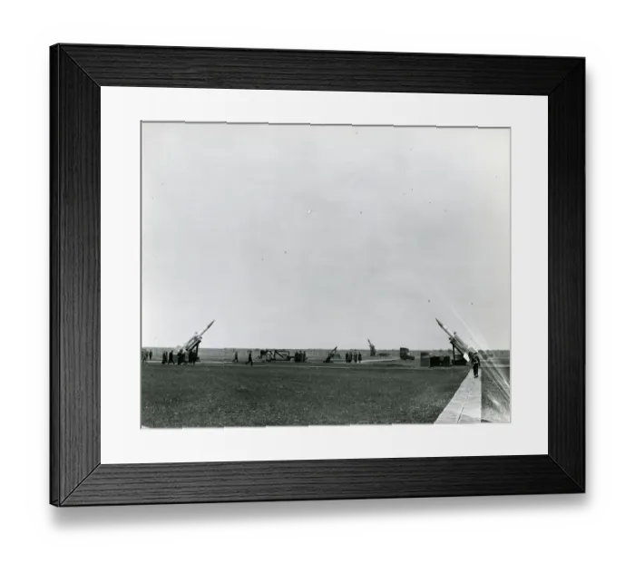 Framed Print : Bristol Bloodhound surface-to-air missile, North Coates Framed Print : Bristol Bloodhound surface-to-air missile, North Coates