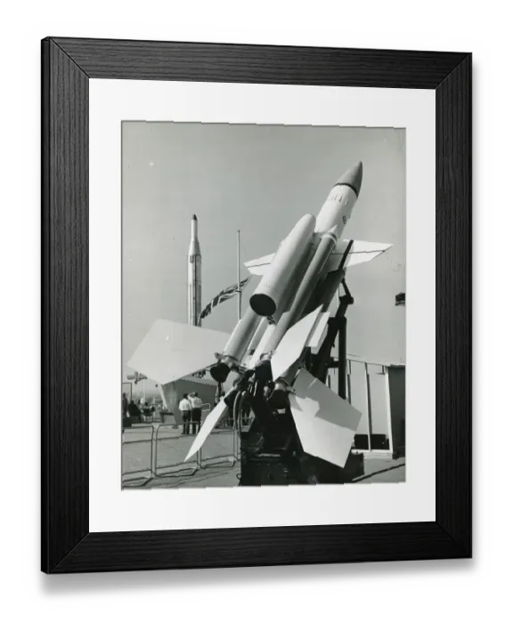 Framed Print : Bristol Bloodhound surface-to-air guided missile Framed Print : Bristol Bloodhound surface-to-air guided missile