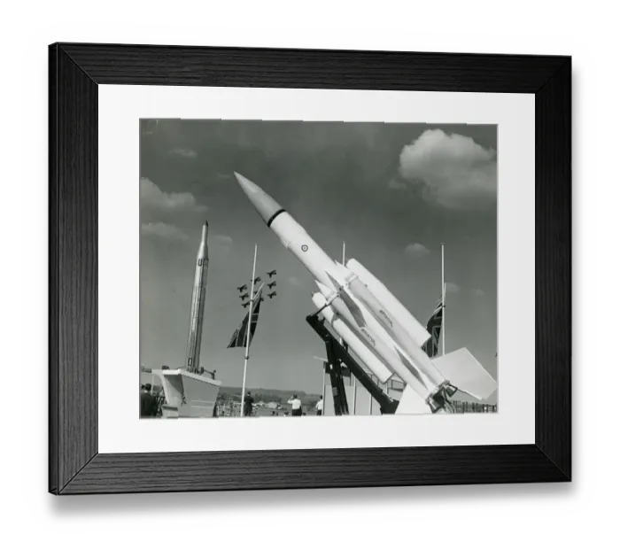 Framed Print : Bristol Bloodhound surface-to-air guided missile Framed Print : Bristol Bloodhound surface-to-air guided missile