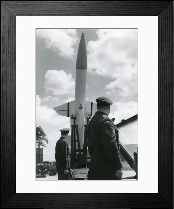 Framed Print : Bristol Bloodhound surface-to-air guided missile Framed Print : Bristol Bloodhound surface-to-air guided missile