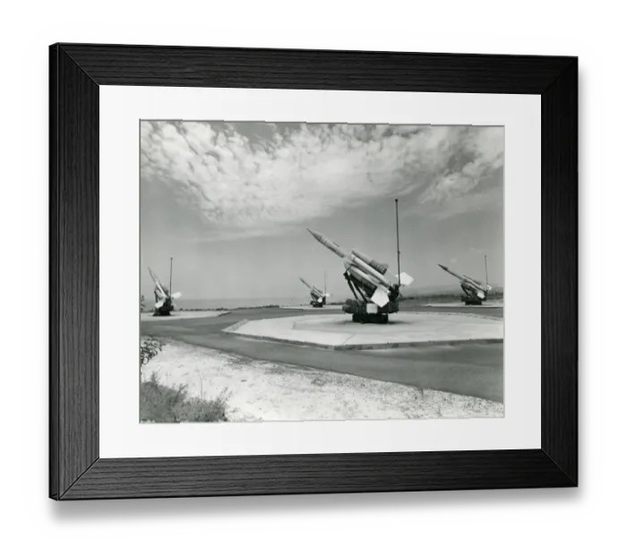 Framed Print : Bristol Bloodhound surface-to-air guided missiles Framed Print : Bristol Bloodhound surface-to-air guided missiles