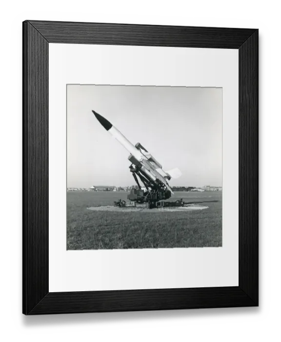 Framed Print : Bristol Bloodhound II surface-to-air guided missile Framed Print : Bristol Bloodhound II surface-to-air guided missile