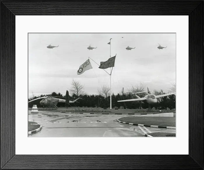 Framed Print : Four Westland Whirlwinds of No. 2 Flying Training School? Framed Print : Four Westland Whirlwinds of No. 2 Flying Training School?