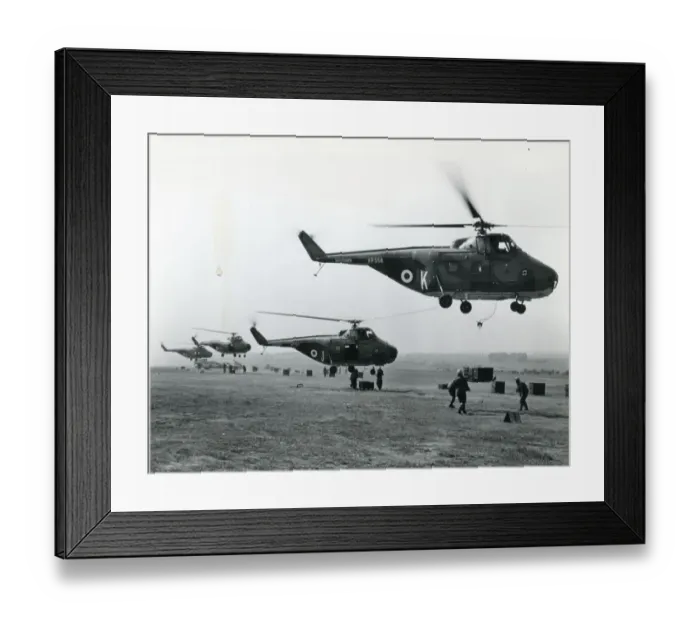 Framed Print : Four Westland Whirlwind HARMk10s Framed Print : Four Westland Whirlwind HARMk10s
