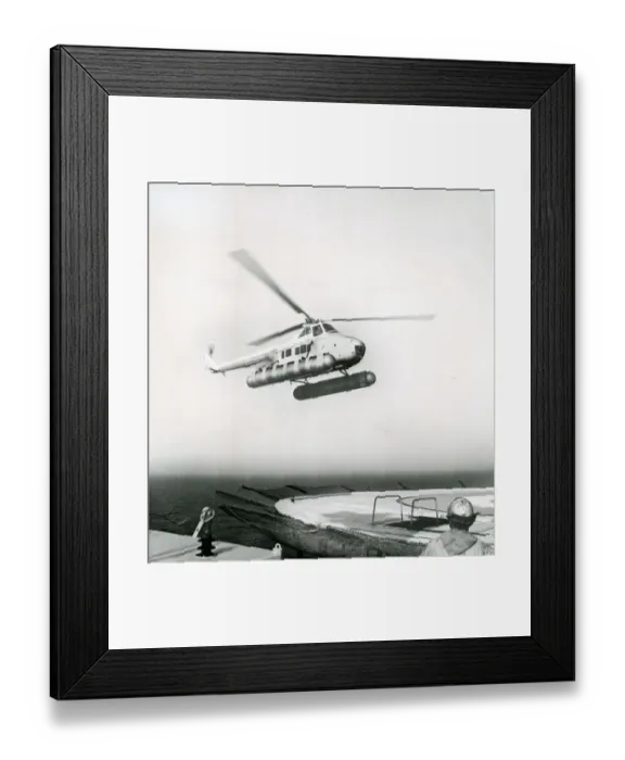 Framed Print : Westland Whirlwind Series 3, G-APWN Framed Print : Westland Whirlwind Series 3, G-APWN