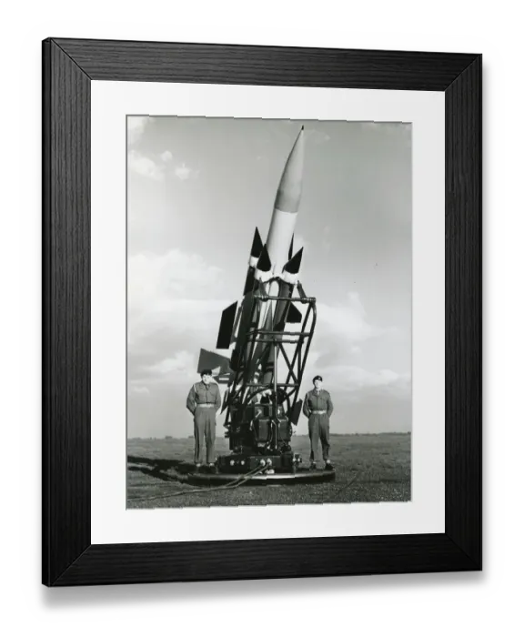 Framed Print : English Electric Thunderbird guided missile system Framed Print : English Electric Thunderbird guided missile system