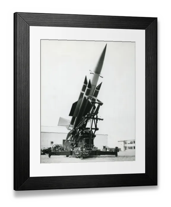 Framed Print : English Electric Thunderbird surface-to-air guided missile Framed Print : English Electric Thunderbird surface-to-air guided missile
