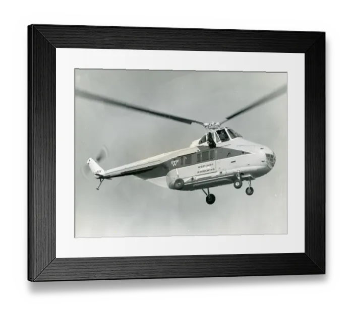 Framed Print : Westland Whirlwind demonstrator G-APDY after conversion