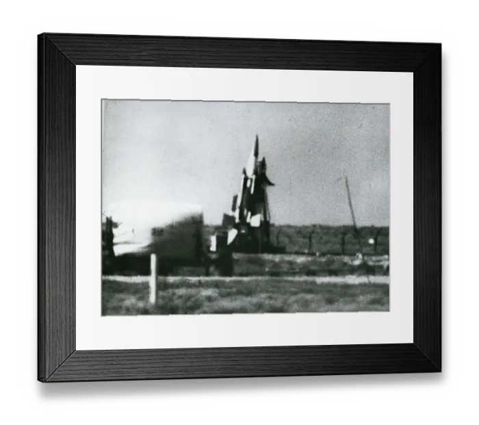 Framed Print : English Electric Thunderbird surface-to-air guided missile Framed Print : English Electric Thunderbird surface-to-air guided missile