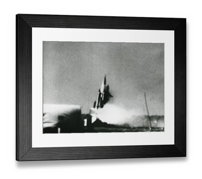 Framed Print : English Electric Thunderbird surface-to-air guided missile Framed Print : English Electric Thunderbird surface-to-air guided missile