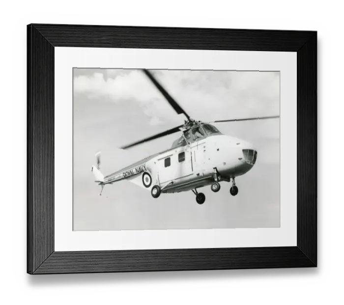 Framed Print : Westland Whirlwind HARMk5 XJ398 of the Royal Navy