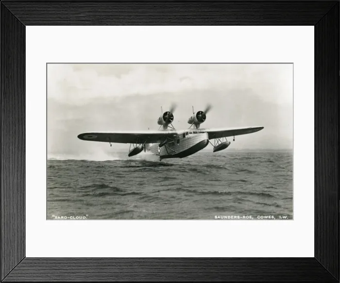 Framed Print : Saunders-Roe A29 Cloud Framed Print : Saunders-Roe A29 Cloud
