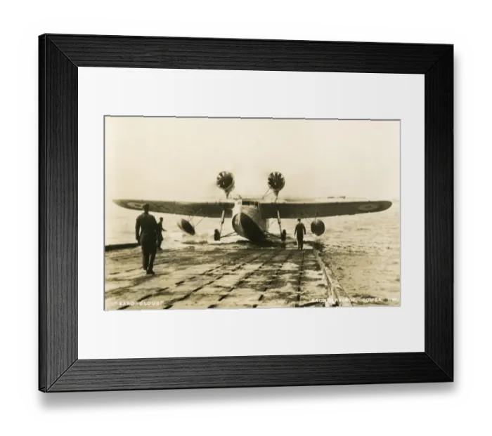 Framed Print : Saunders-Roe A29 Cloud on the slipway at Cowes Framed Print : Saunders-Roe A29 Cloud on the slipway at Cowes