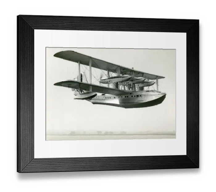 Framed Print : Short S14 Sarafand, S1589